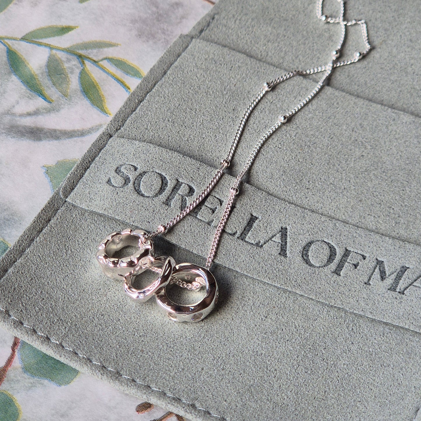 Sorella of May Eden necklace in silver