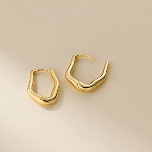 Serra - Hoop Sterling Silver   Earring