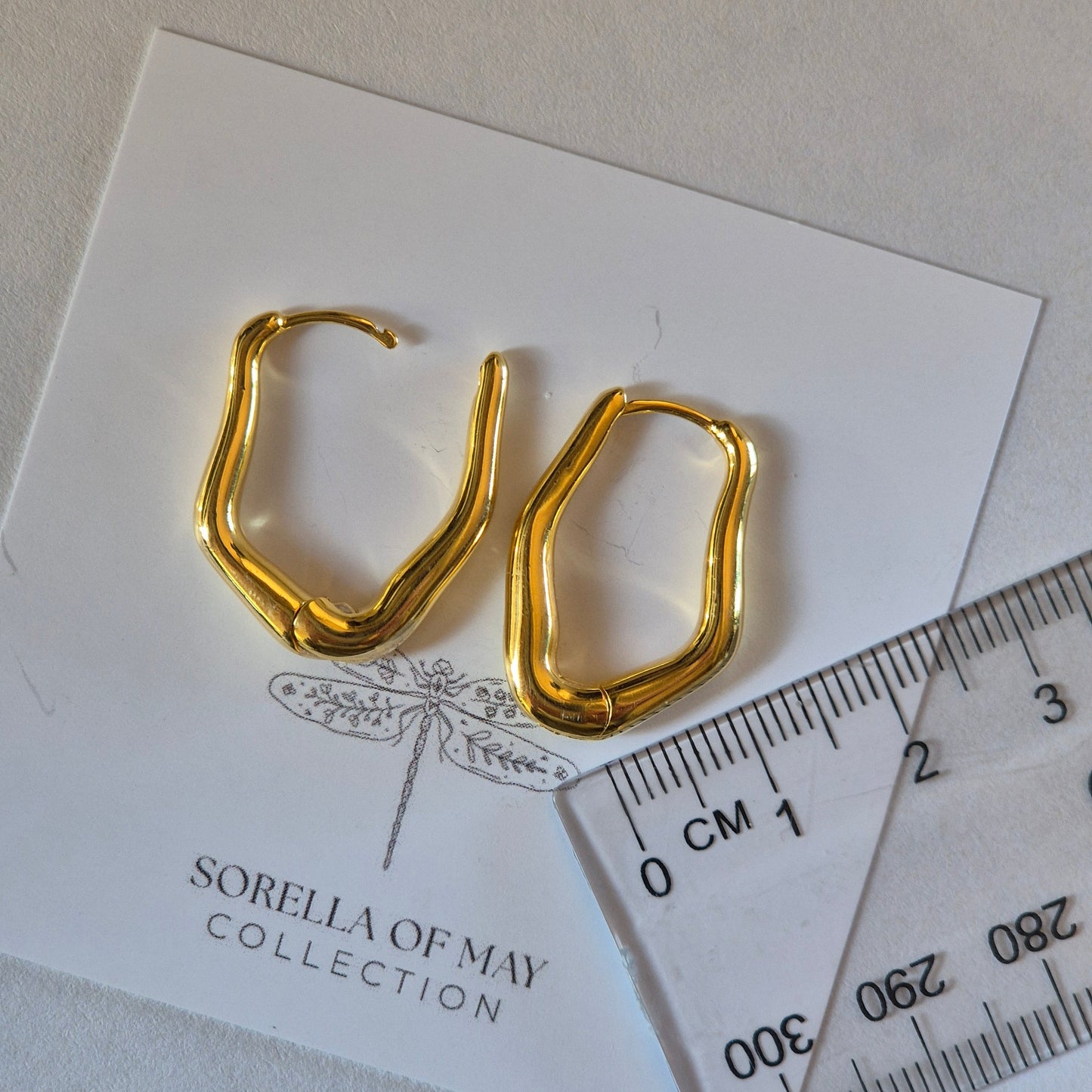 Serra - Hoop Sterling Silver   Earring