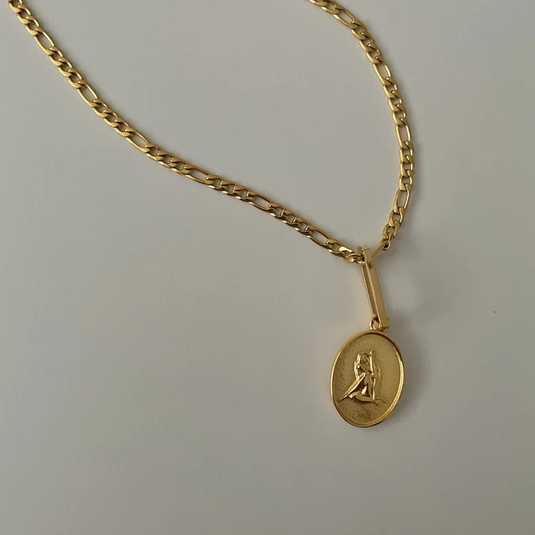 Namaste ‘I Deserve the Best’ Affirmation Necklace - Gold