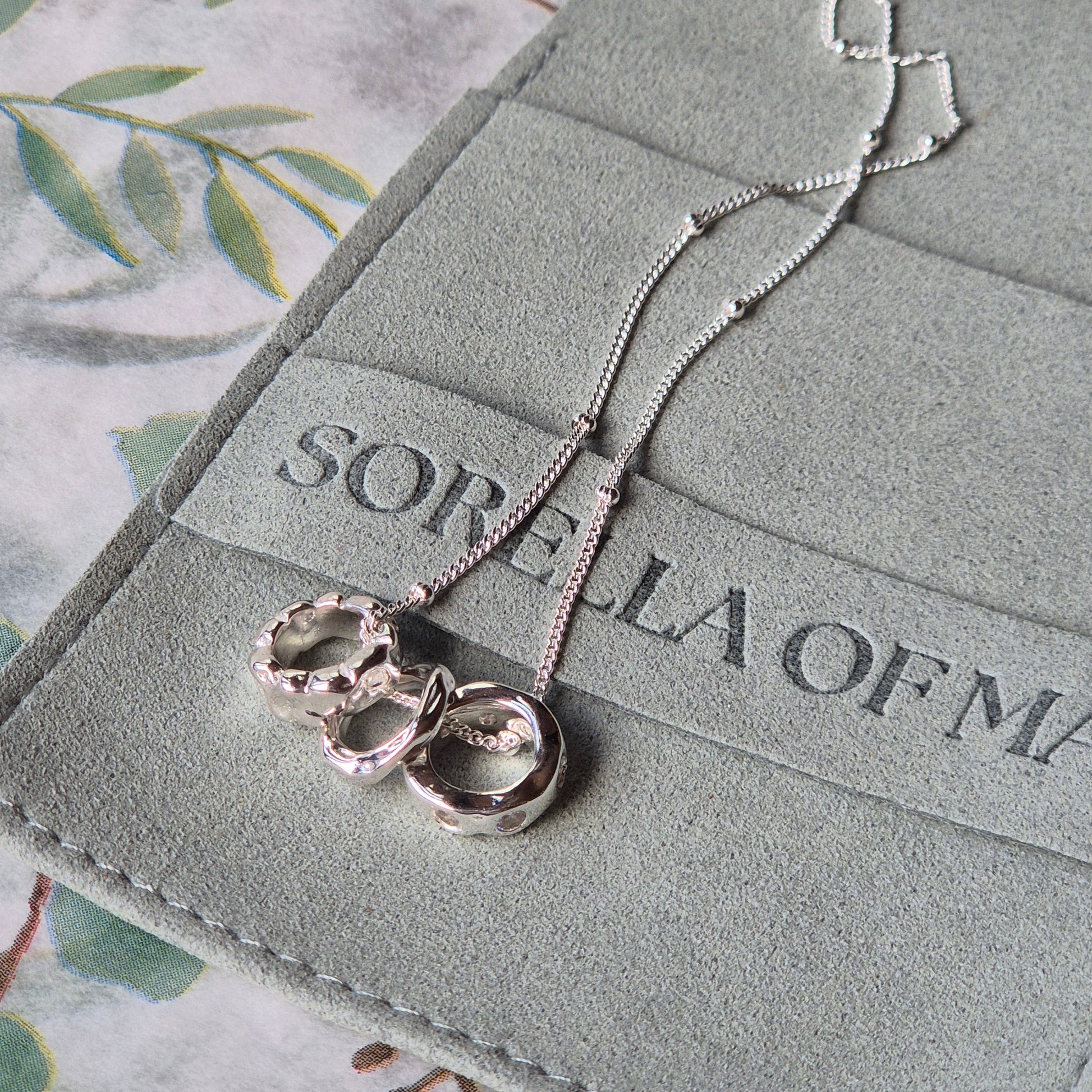 Sorella of May Eden necklace in silver